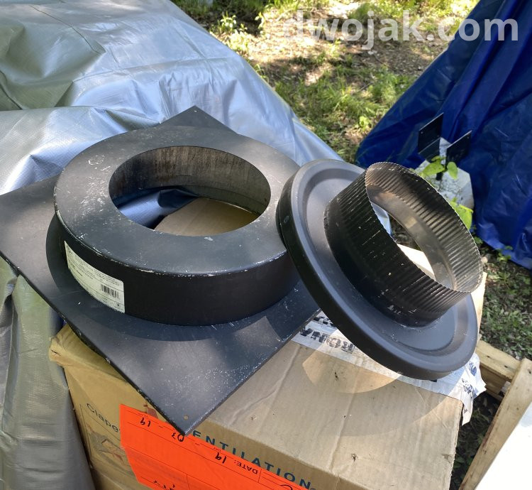 Duct pipes, chimney pipes, sleaves and reducers