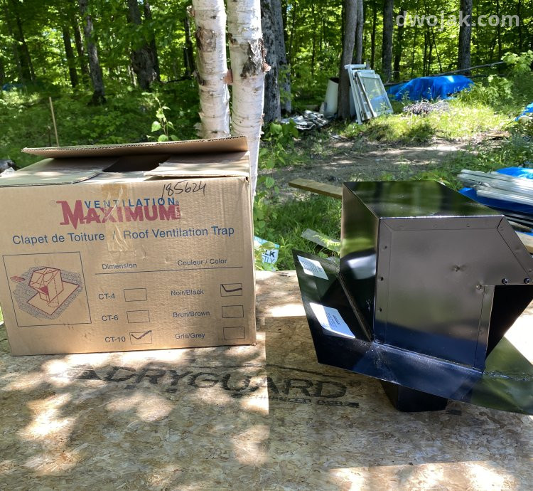 Roof ventilation trap maximum ct-10