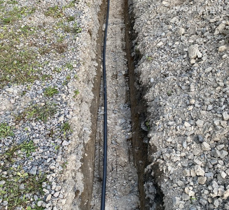 Trenching, scraping, leveling