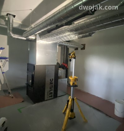 Wood furnace, wood stove and hvac installation